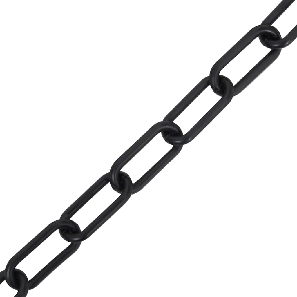 Vidaxl Safety chain Ø 6 mm 100 m plastic black