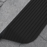 VIDAXL -Schwellenwert hilft 2 PCs 110x32x3,8 cm Gummi