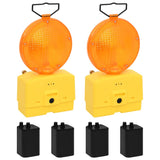 Vidaxl Construction lamps 2 sts with batteries 18x8x37 cm