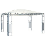 Vidaxl Arbor con ghirlanda leggera a LED 400x300 cm color crema