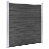 Sada panelu plotu Vidaxl 446X (105-186) CM HKC BLACK