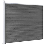 VIDAXL -Zauntafel Set 526x146 cm HKC Schwarz