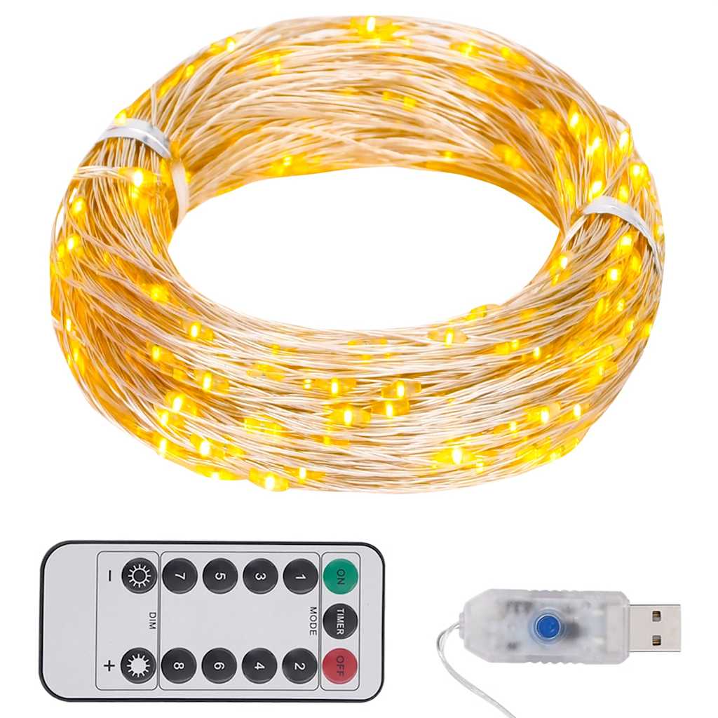 Vidaxx Lichterkette mit 300 LEDs, 30 m warmweiß