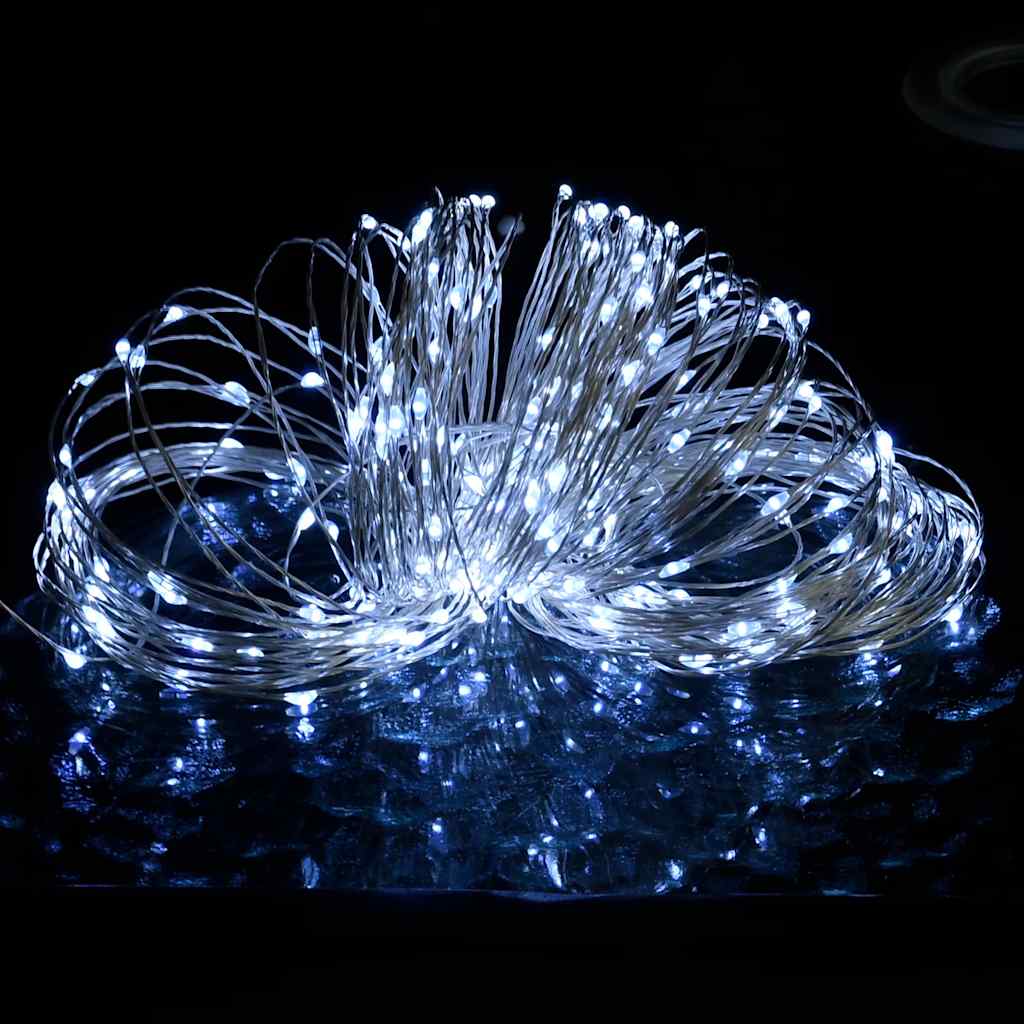 Vidaxl leichte Girlande mit 300 LEDs 30 m kalt Weiß