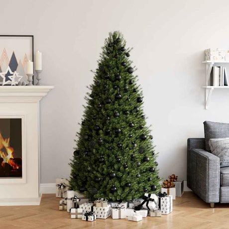 VidaXL 100-teiliges Weihnachtskugel-Set Schwarz