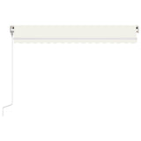Vidaxl luifel erstreckt sich automatisch 400x350 cm cremefarben.