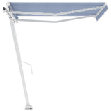 Vidaxl Laifel losgelöst 350x250 cm blau und weiß