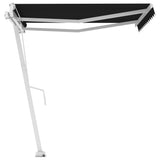Vidaxl Laifel Free -ausstehende automatische 350x250 cm Anthrazit -Colored