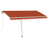Vidaxl luifel kostenlos -Automatisch 450 x 300 cm orange und braun