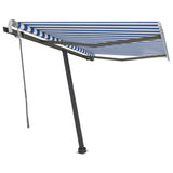 Vidaxl Laifel losgelöst 350x250 cm blau und weiß
