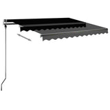 Der vidaxl luifel -abgelöste erstreckt sich 350x250 cm Anthrazit