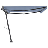Vidaxl laifel kostenlos -ausstehende automatische 400x300 cm blau und weiß
