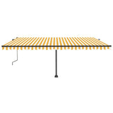 Vidaxl laifel kostenlos -ausstehende automatische 500x350 cm gelb und weiß