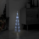 Vidaxl Light Cone Dekorative LED Kalt weiß 60 cm Acryl