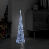 Vidaxl Light cone decorative LED Cold white 90 cm Acrylic