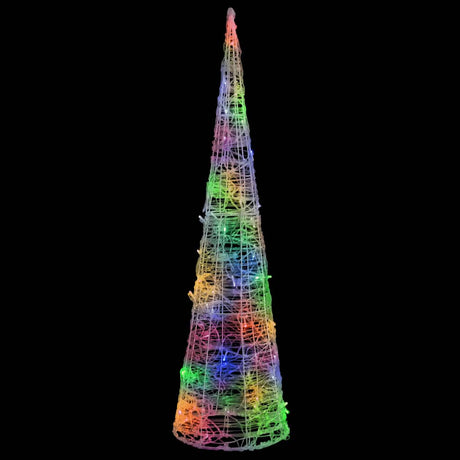Vidaxx Lichtkegel Deko LED mehrfarbig 120 cm Acryl