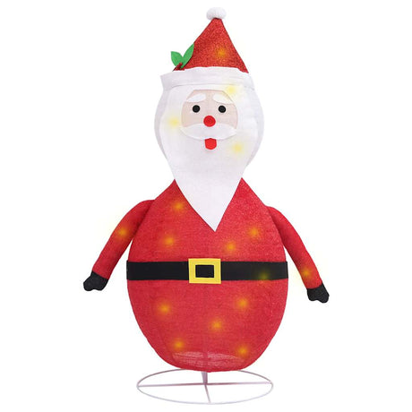 Vidaxl Santa Dekorative LED 90 cm Luxusstoff