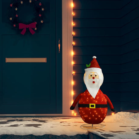 Vidaxl Santa Dekorative LED 90 cm Luxusstoff