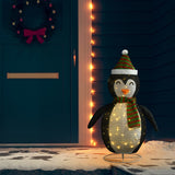 Vidaxl Penguin Decorativo LED decorativo de 120 cm de tela de lujo