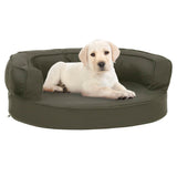 Vidaxl Dog Bed Ergonomic Line-look 60x42 cm gris foncé