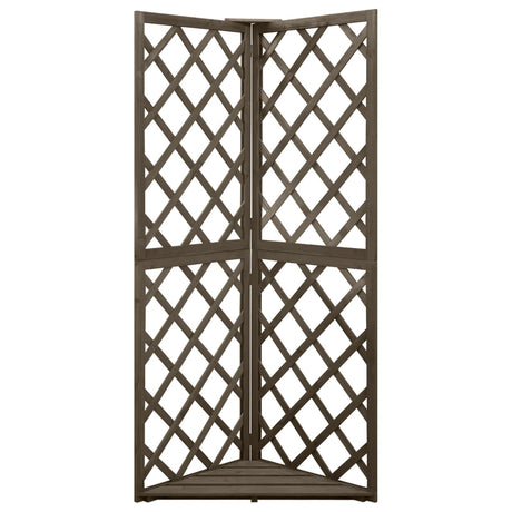 Vidaxl Latwerk Corner Modell 50x50x145 cm Festkieferholz