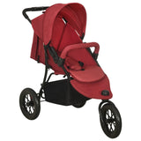 Vidaxl Pram Stahlrot