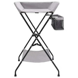 VidaXL change table iron light gray