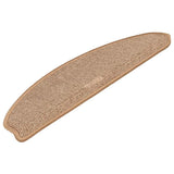 VidaXL Stufenmatten 15 Stück 65x21x4 cm hellbraun