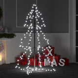 Vidaxl Kegelkerstboom 160 LEDs inside and outside 78x120 cm