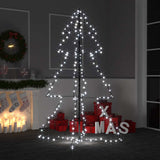 Vidaxl KegelKERSTBOOM 200 LEDs innerhalb und außerhalb von 98x150 cm