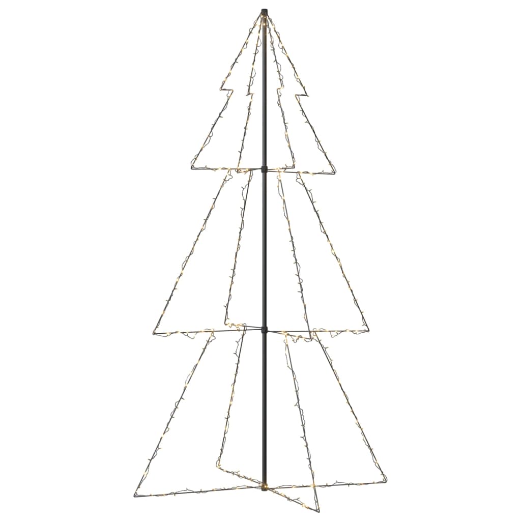 Vidaxl KegelKerstboom 300 lysdioder inom och utanför 120x220 cm