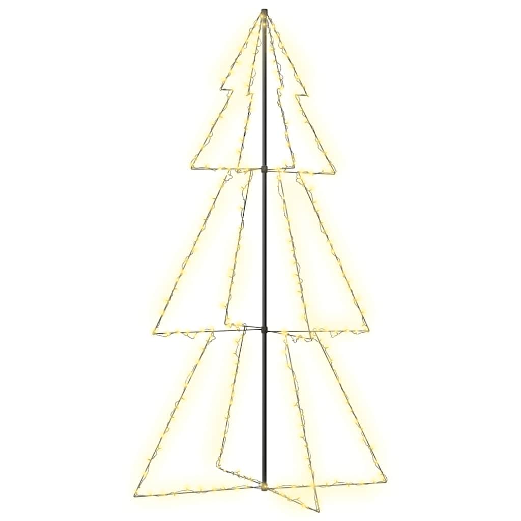 VIDAXL KegelKERSTBOOM 300 LEDs innerhalb und außerhalb 120x220 cm