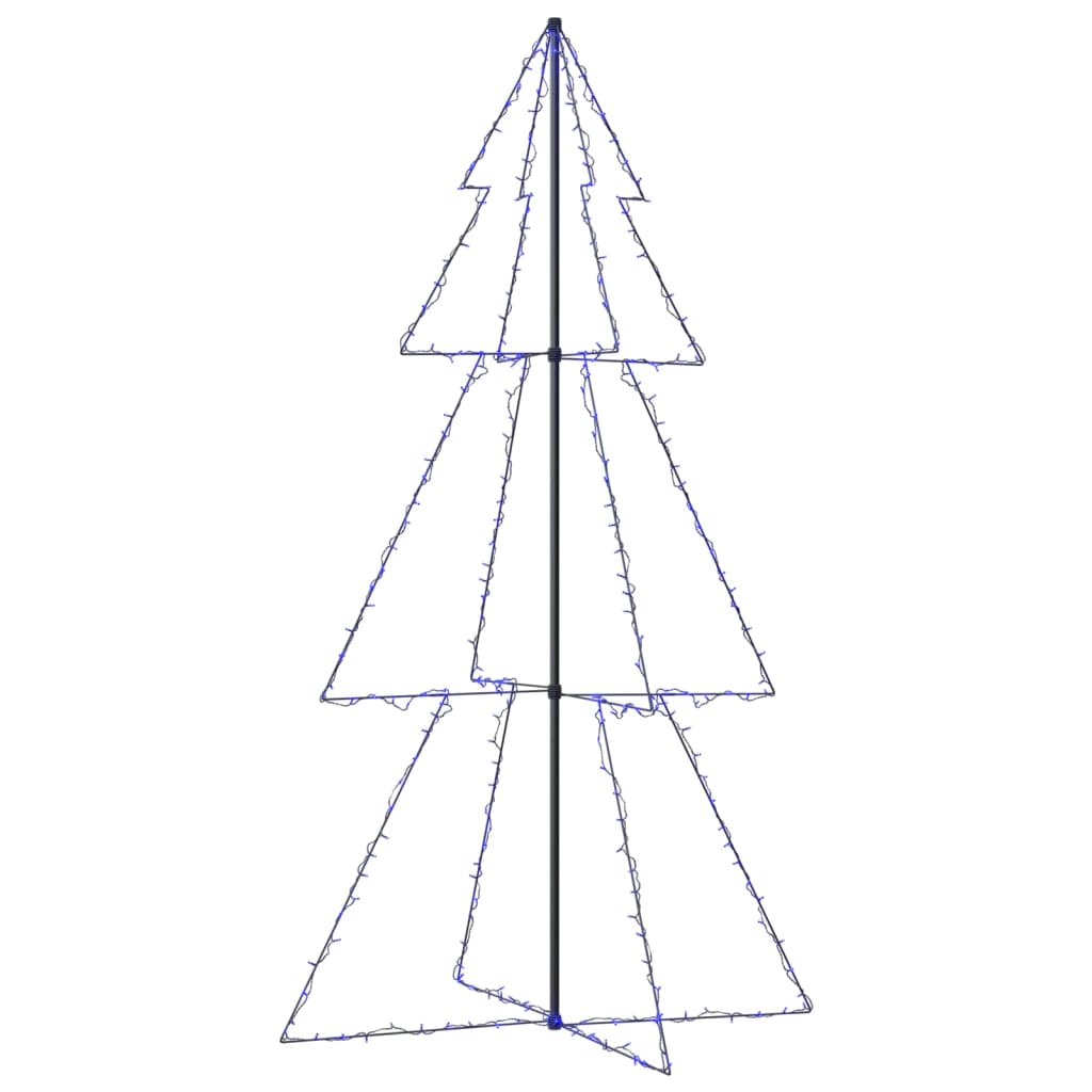 Vidaxl KegelKerstboom 300 lysdioder inom och utanför 120x220 cm