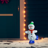 Vidaxl Weihnachten Figur Schneemann in innerhalb und außerhalb von 30 cm Acryl führte