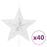 Vidaxl Light Corder Stars mit 200 LEDs und 8 Funktionen warm weiß