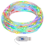 Vidaxl Light Cord s 400 Microled s více rozloženými 8 funkcemi 40 m