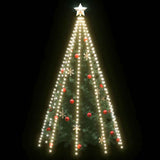 Vidaxl Weihnachtsbaumbeleuchtung mit 400 LEDs kaltes weißes Netz 400 cm