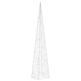 Vidaxl Light Cone Dekorative LED 60 cm Acrylkalt weiß