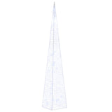 Vidaxl Light Cone Dekorative LED 60 cm Acrylblau