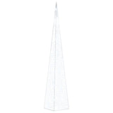 Vidaxl Light Cone Dekorative LED 90 cm Acrylkalt weiß