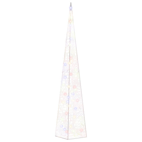 Vidaxl Light Cone Decorative LED 90 cm Acryl mehrschöpft