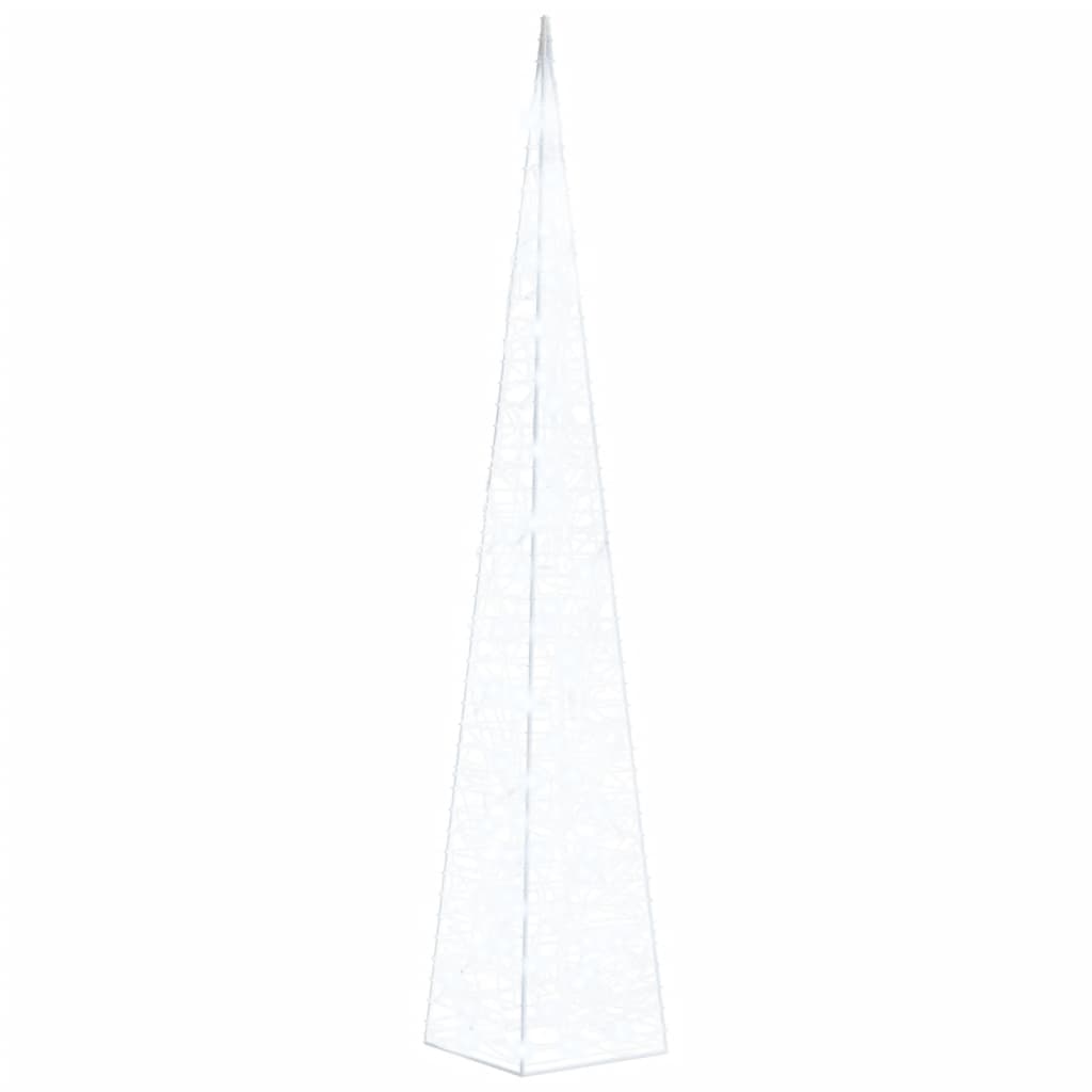 Vidaxl Light Cone Decorative LED 120 cm de acrílico frío