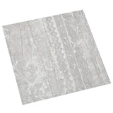 Vidaxl floorboards 20 st self -adhesive 1.86 m² PVC Gray