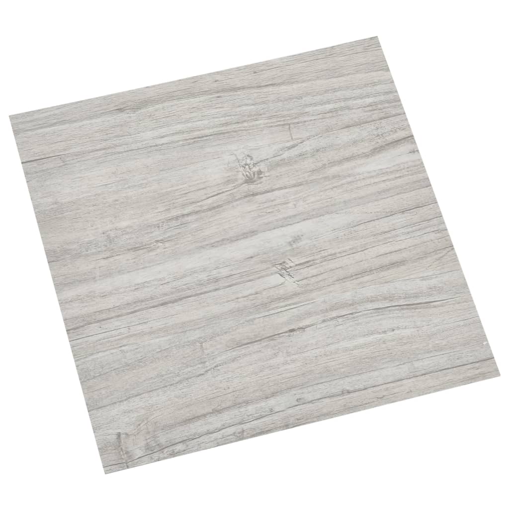 Vidaxl Floorboards 20 St Self -Adhesive 1,86 m² PVC světle šedá