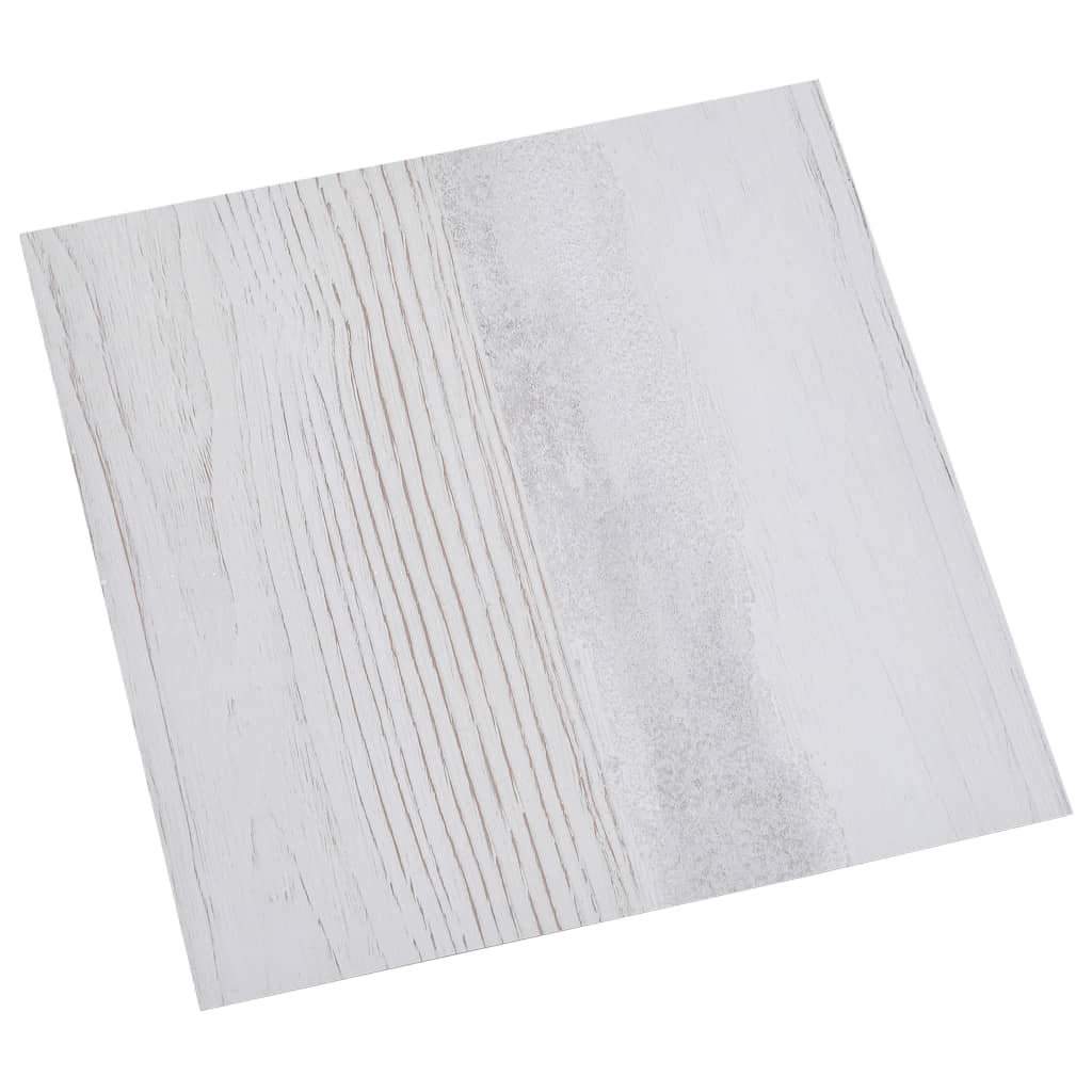 Tablas de piso Vidaxl 20 st autoadhesivo 1.86 m² PVC gris claro