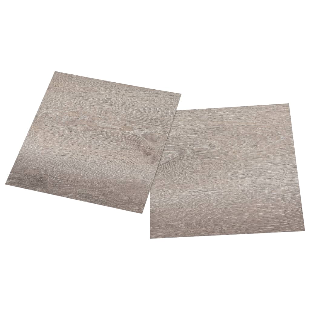 Vidaxl Floorboards 20 STELF SELF -UDHÆNGELSE 1,86 M² PVC Taupe