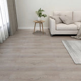 Vidaxl Floorboards 20 STELF SELF -UDHÆNGELSE 1,86 M² PVC Taupe