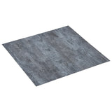 Vidaxl Floorboards 20 ST Self -fast 1,86 m² PVC Grå marmormønster