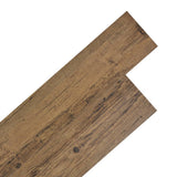 Vidaxl Floorboards auto-adhésif 5,21 m² 2 mm en PVC Brown