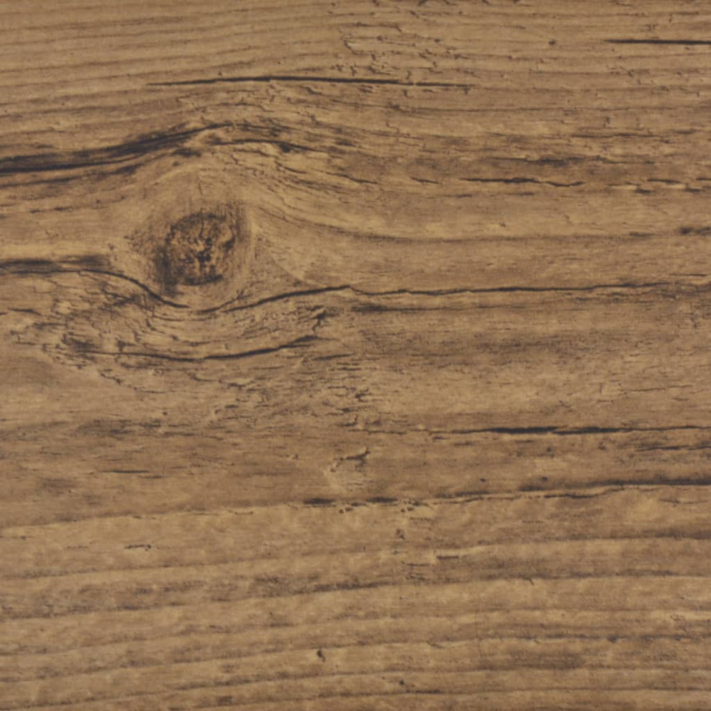 Vidaxl Floorboards Selvlavt 5,21 m² 2 mm PVC Walnut Brown